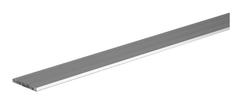 SteelWorks 0.125 in. X 1 in. W X 3 ft. L Aluminum Flat Bar 1 pk, Pack of 5