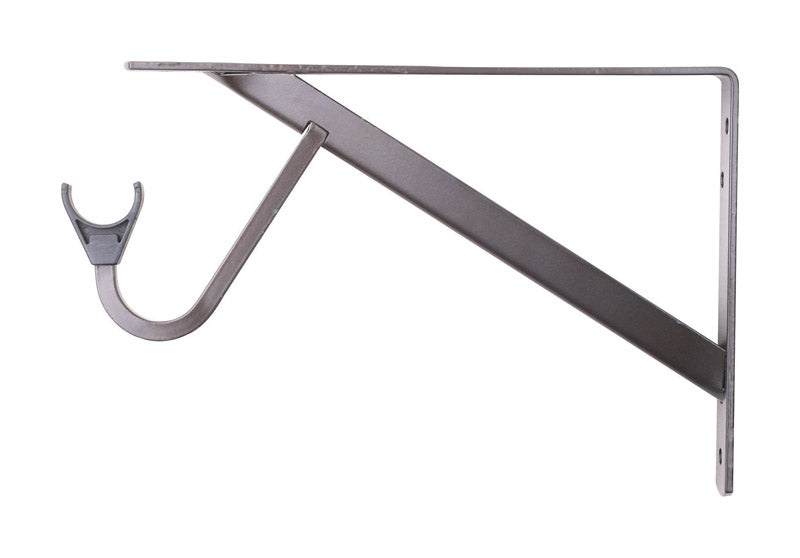 Knape & Vogt Bronze Steel Shelf Support 12 Ga. 12.68 in. L 1000 lb, Pack of 10