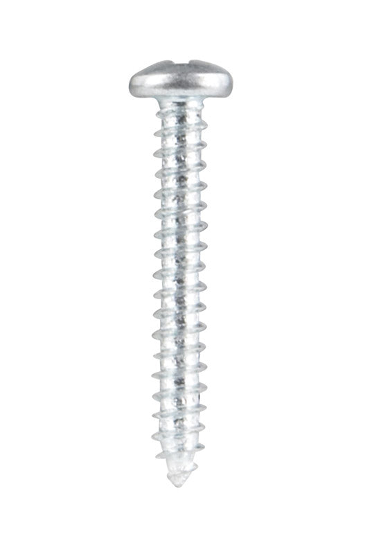 HILLMAN No. 6 X 1 in. L Phillips Pan Head Sheet Metal Screws 100 pk