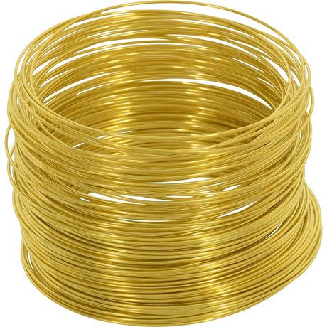 Hillman 50152 Utility Wire, 75 ft L, 22, Brass