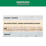 Roberts 3000 Series 3000-1 Multi-Purpose Adhesive, Creamy Tan, 1 gal Pail, Pack of 4