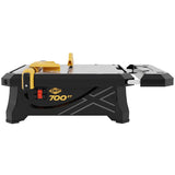 QEP 700XT Series 22700Q Tile Wet Saw with 8 in Table Extension, 1-1/4 in Cutting Capacity, 7 in Blade