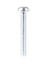 HILLMAN No. 6-32 X 1 in. L Combination Round Head Zinc-Plated Steel Machine Screws 100 pk