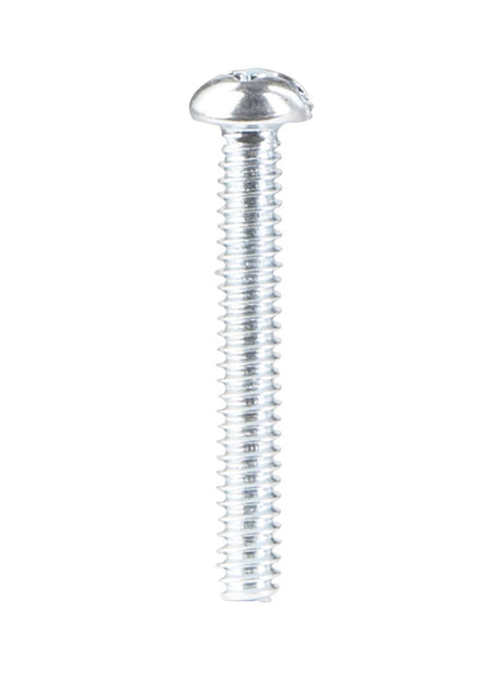 HILLMAN No. 6-32 X 1 in. L Combination Round Head Zinc-Plated Steel Machine Screws 100 pk