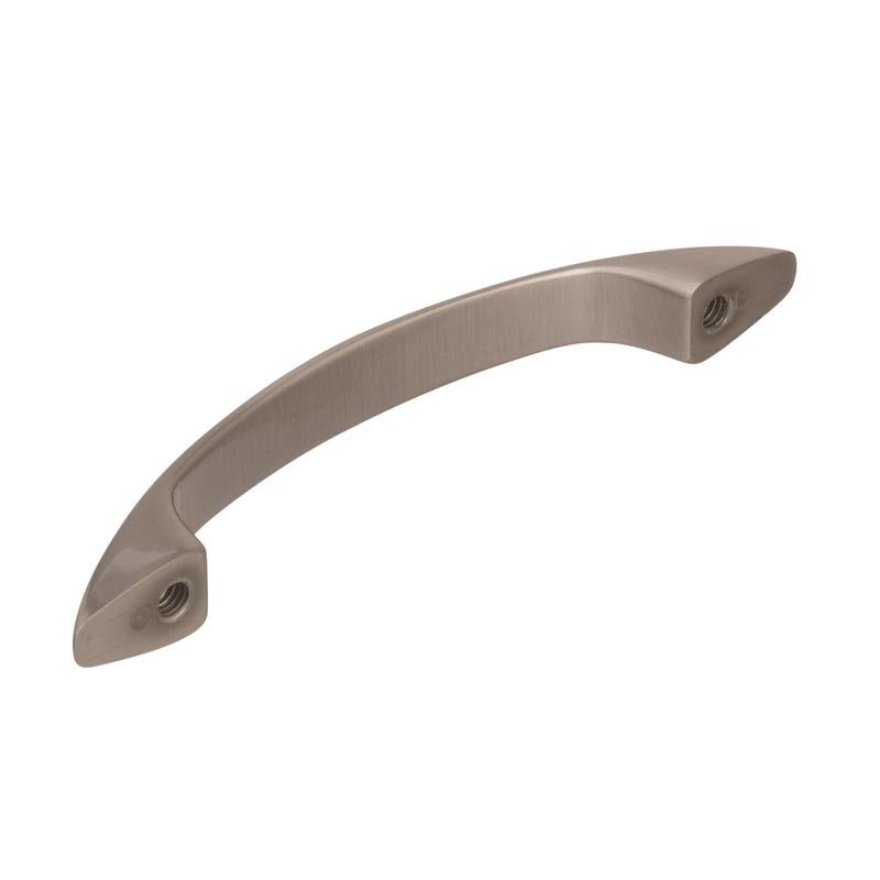 Amerock Contemporary Arch Cabinet Pull 3 in. Satin Nickel Silver 1 pk
