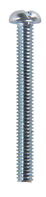 HILLMAN No. 8-32 X 1-1/2 in. L Combination Round Head Zinc-Plated Steel Machine Screws 100 pk