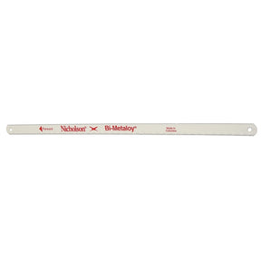 Crescent Nicholson Bi-Metaloy Series 62706N-2 Hand Hacksaw Blade, 1/2 in W, 12 in L, 14 TPI, Pack of 10