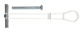 HILLMAN Rawl 3/16 in. D X 2-1/2 in. L Round Plastic RH Combo Strap Toggle 2 pk, Pack of 3