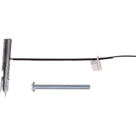 HILLMAN Rawl 1/4 in. D X 2-1/2 in. L Round Plastic RH Combo Strap Toggle 2 pk, Pack of 3