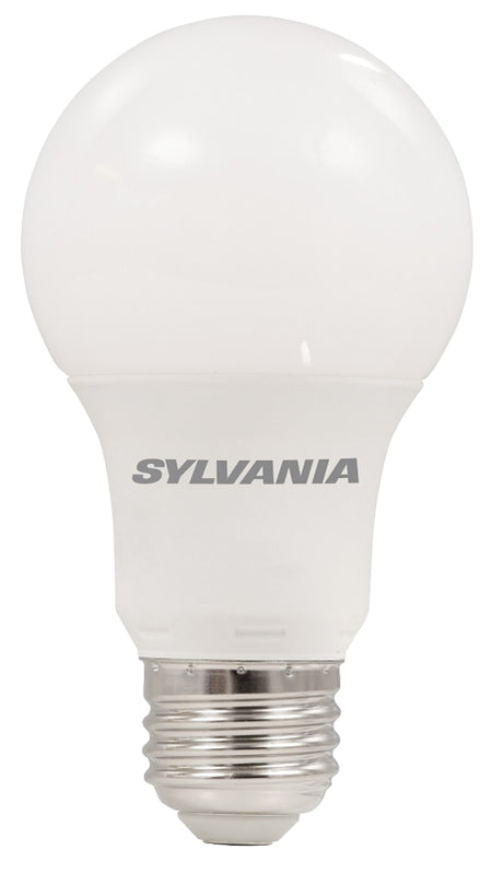 Sylvania Ultra 78066 LED Bulb, 9 W, Medium E26 Lamp Base, A19 Lamp, 800 Lumens, 5000 K Color Temp, Pack of 6