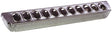 Little Giant 9822 Poultry Ground Feeder, 22-Compartment, Rolled Edge, Steel, Galvanized, Ground Mounting
