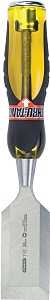 STANLEY Fatmax Thru-Tang 16-980 Chisel, 1-1/2 in Tip, 9 in OAL, Carbon Steel Blade, Ergonomic Handle