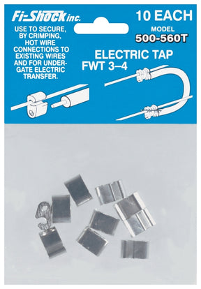 Zareba HTWT/500-560T Electric Fence Wire Tap, For: 12.5 to 16 AWG Wires