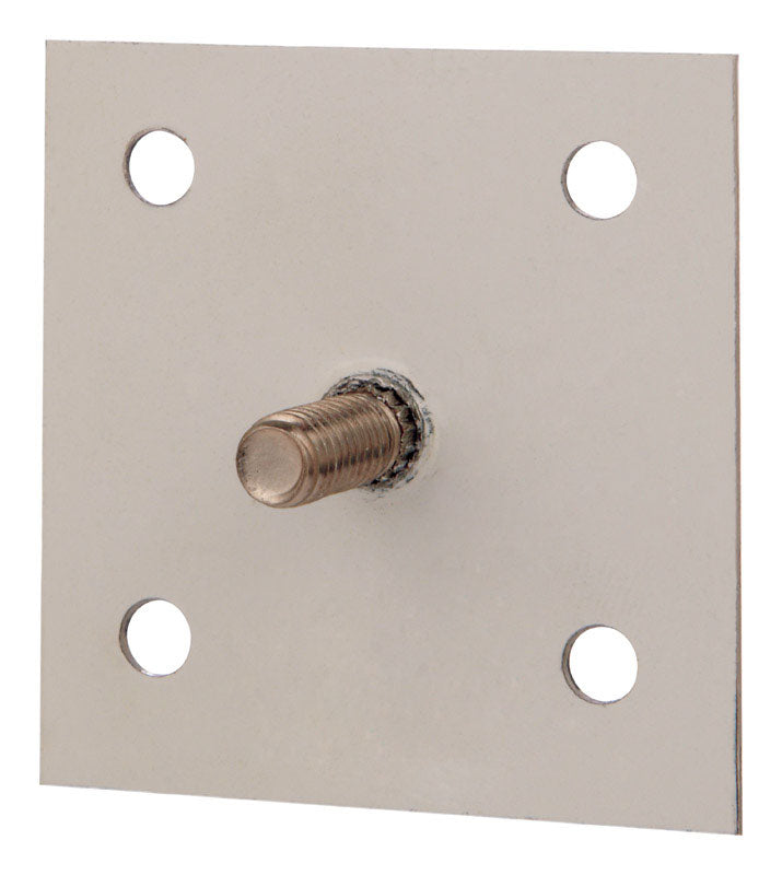 Barton Kramer White Aluminum Bracket 2 in. L X 0.75 in. H 1 pk