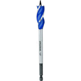 Irwin Speedbor 3041002 Auger Boring Bit, 5/8 in Dia, 6 in OAL, Tapered Flute, 3-Flute, 1/4 in Dia Shank, Hex Shank