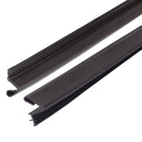M-D Building Products PLATINUM Brown Rubber Top & Sides Door Seal For Doors 84 in. L X 0.63 in.