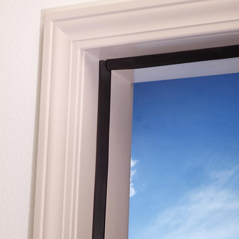M-D Building Products PLATINUM Brown Rubber Top & Sides Door Seal For Doors 84 in. L X 0.63 in.