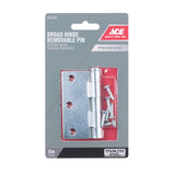 Ace 3 in. L Stainless Steel Door Hinge 1 pk