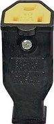 Eaton SA993 Electrical Connector, 2-Pole, 15 A, 125 V, Screw, NEMA: NEMA 5-15, Black