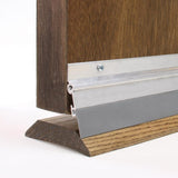 M-D Building Products Silver Aluminum/Vinyl Sweep For Doors 36 in. L X 2.5 in.