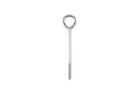 Hampton 3/8 in. X 8 in. L Stainless Stainless Steel Lag Thread Eyebolt, Pack of 5