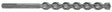 Irwin 322042 Hammer Drill Bit, 5/8 in Dia, 8 in OAL, Twist Flute, 1-Flute, 2 in Dia Shank, SDS Plus Shank