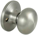 ProSource TFX240V-PS Dummy Knob, TF Design, 1-3/8 to 1-3/4 in Thick Door, Satin Nickel, 65.7 mm Rose/Base