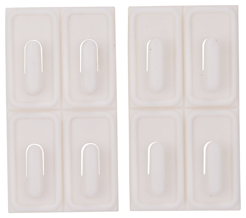 ProSource PH-122300-PS Mini Hook, 100 g, 1-Hook, Plastic, White, White