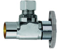 Plumb Pak PP60PCLF Angle Shut-Off Valve, 1/2 x 3/8 in Connection, Sweat x Compression, Brass Body