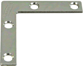 National Hardware 117BC Series N266-486 Corner Brace, 2 in L, 3/8 in W, 2 in H, Steel, Zinc, 0.07 in Thick Material, Pack of 40