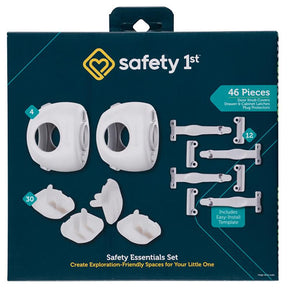 Safety 1st White Plastic Childproofing Kit 46 pc, Pack of 2