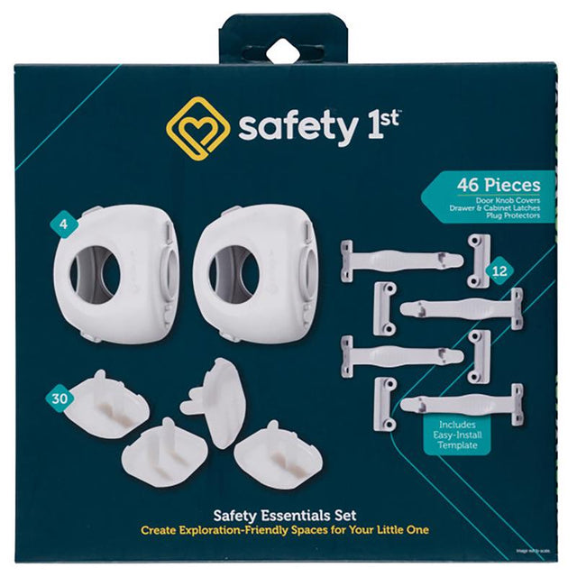 Safety 1st White Plastic Childproofing Kit 46 pc, Pack of 2