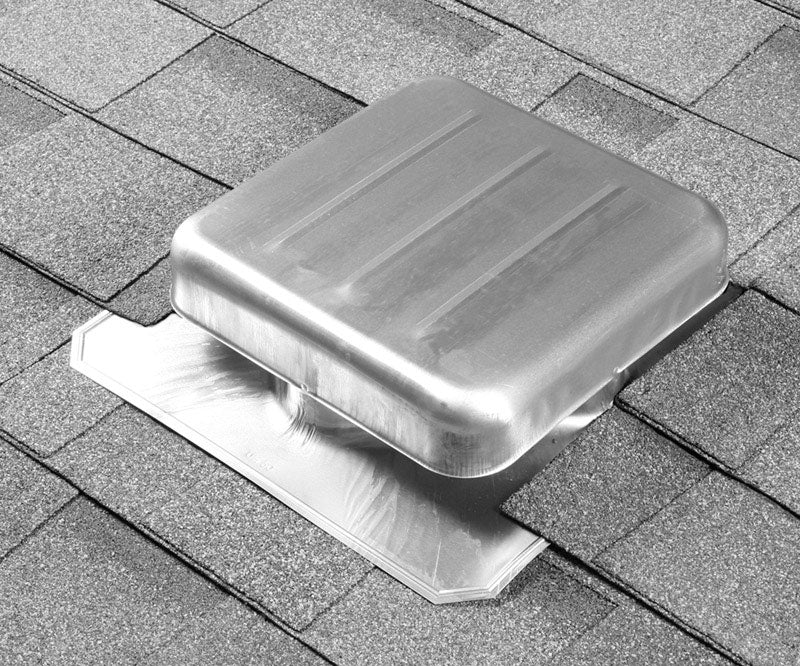 Air Vent Silver Steel Roof Vent, Pack of 6