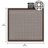 M-D Building Products 0.02 in. X 36 in. W X 36 in. L Venetian Bronze Aluminum Lincane Sheet Metal, Pack of 3