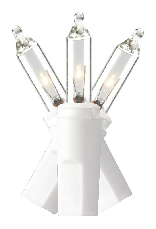 Hometown Holidays 2652-22/U04Z008C Icicle Light Set, 2.5 V, 300-Lamp, Clear Light, 21 ft L