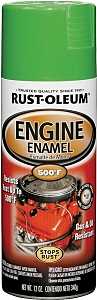 Rust-Oleum 248951 Engine Spray Paint, Grabber Green, 12 oz, Can