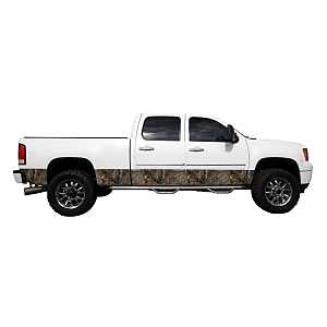 Realtree RT-VAK12-XT Decal Kit, Vinyl Adhesive, Rocker Panel, Pack of 2