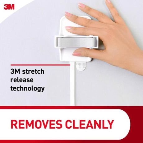 3M Command Large Plastic Broom Gripper 3.34 in. L 1 pk