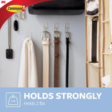 3M Command Medium Plastic Wire Hooks 2.17 in. L 2 pk, Pack of 4