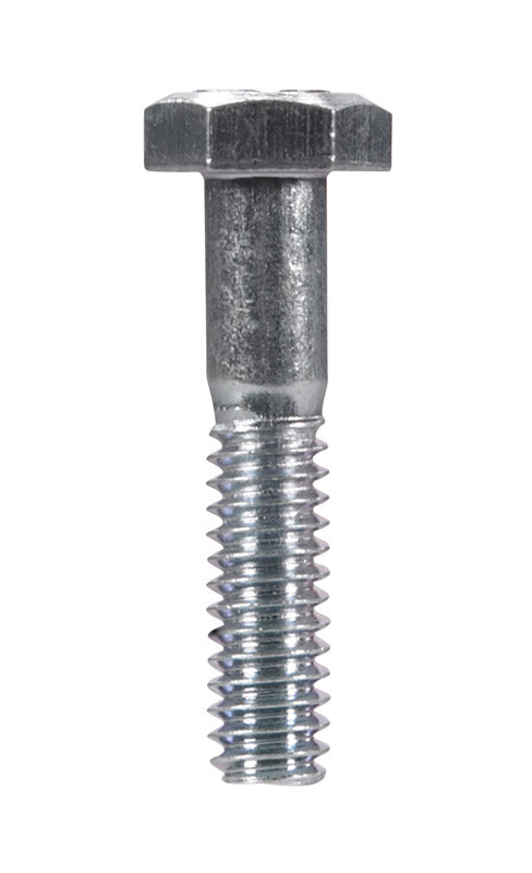 HILLMAN 1/4 in. D X 1-1/4 in. L Zinc Plated Steel Hex Bolt 100 pk