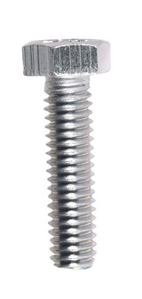HILLMAN 5/16 in. D X 1-1/4 in. L Zinc Plated Steel Hex Bolt 100 pk