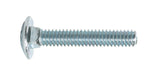 HILLMAN 1/4 in. X 1-1/2 in. L Zinc-Plated Steel Carriage Bolt 100 pk