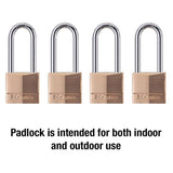 Master Lock 1-9/16 in. W Steel 4-Pin Cylinder Exterior Padlock
