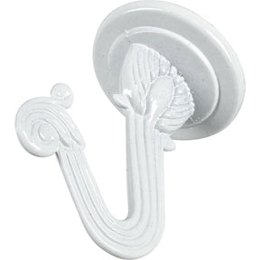 OOK 50340 Swag Hook, White, 2/PK