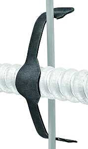 SuperStrut ZCK535-10 Cable Hanger Clip, Steel, Black, Zinc Phosphate