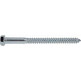 HILLMAN 1/2 in. X 6 in. L Hex Zinc-Plated Steel Lag Screw 25 pk