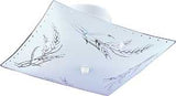 Boston Harbor F98WH02-1266-3L Ceiling Light Fixture, 0.5 A, 120 V, 60 W, 2-Lamp, A19 or CFL Lamp, Metal Fixture