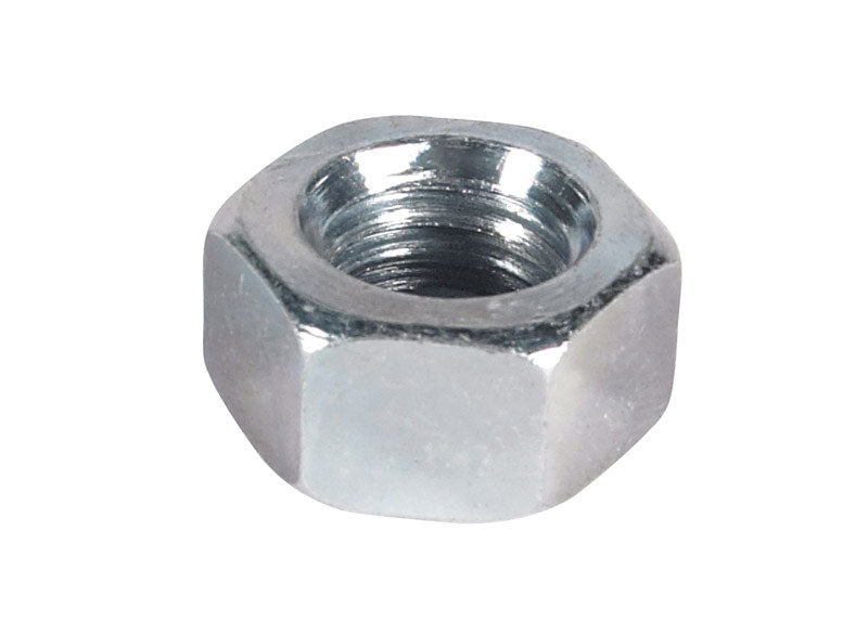 Hillman 7/16 in. Zinc-Plated Steel USS Hex Nut 50 pk