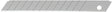 OLFA 5015 Knife Blade, 9 mm, Carbon Steel, 13-Point