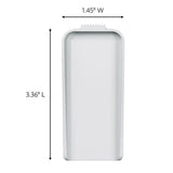 3M Command Plastic Coated White Canvas Picture Hanger 3 lb 1 pk